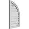 Ekena Millwork Quarter Round Top Right Surface Mount PVC Gable Vent w/ 2"W x 2"P Brickmould Sill Frame, 18"W x 30"H GVPQR18X3003SF - alternate 4